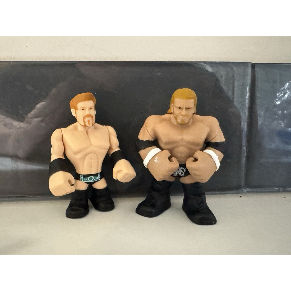 WWE Rumblers Sheamus Triple H Figures 2010 2-Pack Minifigures WWF